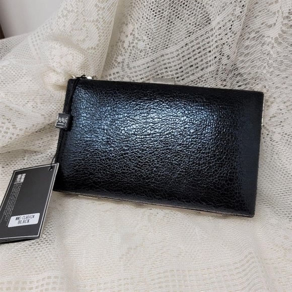 MMS Design Studio Rhinestone Purse Clutch NWT - Picture 4 of 7